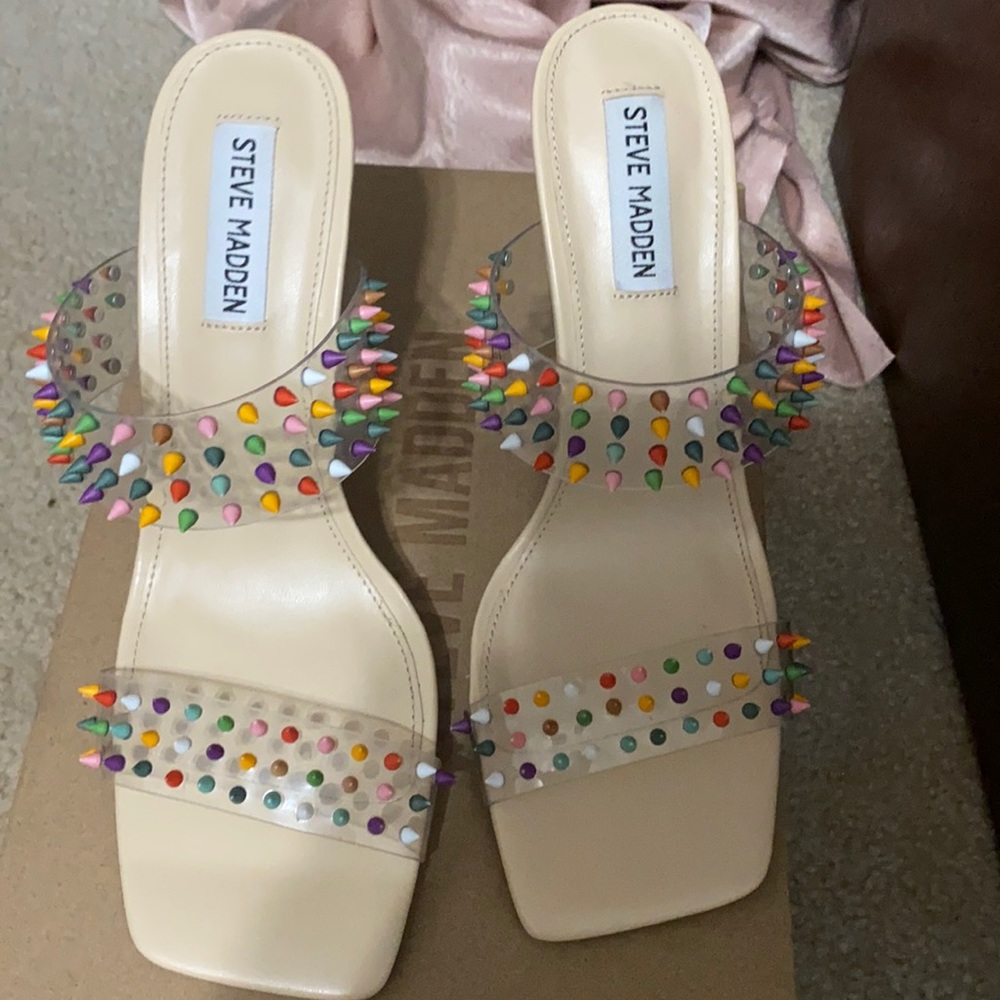 Steve Madden multi color heels
